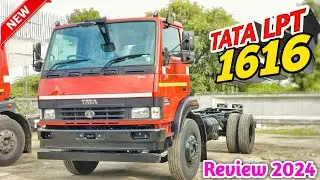 मंडी Queen👑 Tata Lpt 1616 Review 2024 || सबसे बढ़िया 6 टायर ट्रक || Price Mileage Payload etc..💥