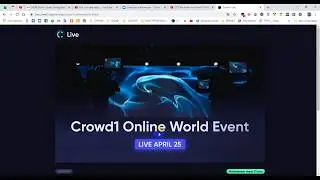 Crowd1   Как зайти на event 25 04!