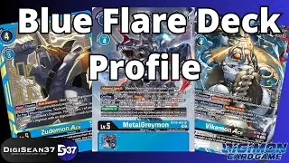 Blue Flare Deck Profile | Digimon Card Game | BT16 Beginning Observer