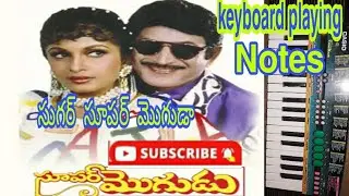 #Srungara super moguda song# super mogudu movie/krishna musical band 8688239602