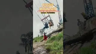 Giant swing, foggy mountain-adventure &kids park, Kakkadampoyil ph:7034999882 #adventure #park