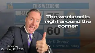 Big Temp Drop This Weekend - October 12, 2023