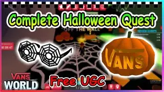[🎃Event] Roblox Vans World Script - Complete Halloween Quest (Free UGC)