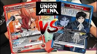 LOCAL ROUND 2 | RED KENSHIN VS ROY MUSTANG | UNION ARENA CANADA REGIONAL REMATCH! 