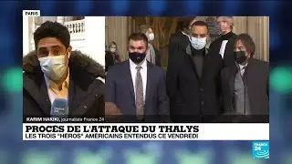 Procès de l'attaque du Thalys  : les trois 