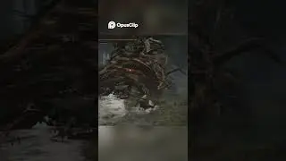 Epic Boss Fight! Giant Tree Monster in Dark Ruins! #darksouls #gaming #eldenring #shadowoftheerdtree