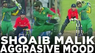 Shoaib Malik's Masterclass Batting | Scores 75 Runs vs England in Sharjah, 2015 | PCB | M4C2A