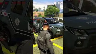 Confira como &eacute; a experi&ecirc;ncia policial na maior cidade tema S&atilde;o Paulo do GTA RP.🏙️👮  #gta #bc #fivem