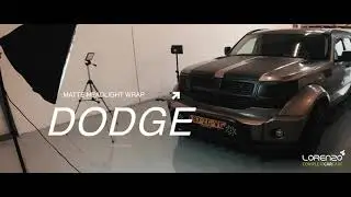 Dodge Nitro SXT V6 3.7L Matte Headlight Wrap