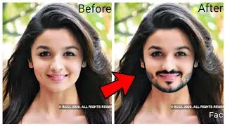 Face change | किसी भी Female Face को Male Face में कैसे बदले | Reface App | How to change face Video