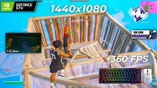STRETCHED RESOLUTION| FORTNITE GAMEPLAY| 1440X1080 |RTX 3070 + I7 13700KF| DIRECTX12