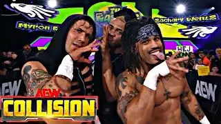 The Rascalz Debut Entrance , AEW Collision January 31, 2026 