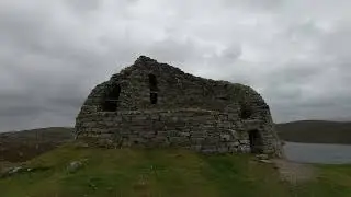 Dun Carloway Broch Isle of Lewis Outer Hebrides Scotland