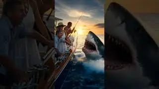 Thrilling Shark Attack at Miami Beach Florida USA on Boat Adventure with Marine Life Close-Up 🦈🌊
