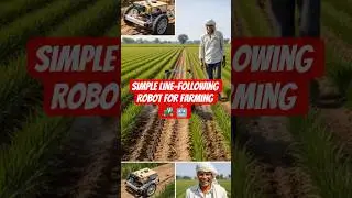Simple Line-Following Robot for Farming 🚜🤖