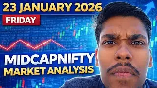 MidcapNifty Market Analysis Today | 23 January 2026 Friday | Trend, Support & Resistance