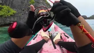 Fishing Adventure 🤗🎣Elnido Palawan ⛱️ HARVEST ANG GT😁#followersreels
