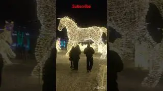 ஒளிரும் சிலை கனடாவில் #canada #montreal #event #ahuntsiccartierville #lights #illumination #wow #oh