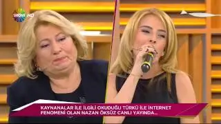 Nazan Öksüz, Semra kaynanayı ağlattı!