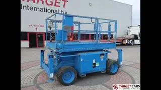 778468 SKYJACK SJ6826 RT SCISSOR 4x4 DIESEL WORK LIFT 992CM 2006 2604H S370186