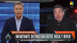 Así comenzó Animales Sueltos mientras se definía el Boca-River