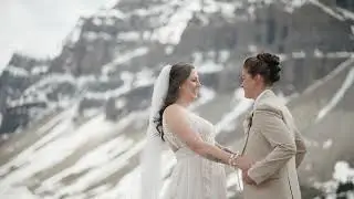 Adventure Elopement Banff National Park | Bow & Peyto Lake AB