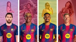 Comparison: Messi vs Yamal vs Raphinha vs Lewandowski