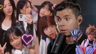 REACTING TO LE SSERAFIM (르세라핌) 'Perfect Night' OFFICIAL M/V with OVERWATCH 2 | DG REACTS