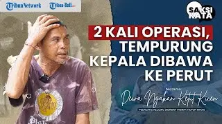 Kesaksian Pedagang Sate Babi Ditabrak Ninja di PKB Klungkung, 5 Hari Tak Sadarkan Diri dan Trauma