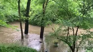 Salt River flood Birds eye view 7-14-24
