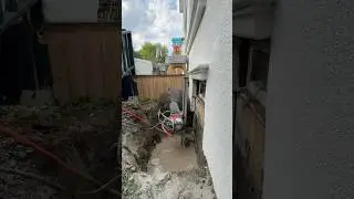 Enlarging a window #concrete #civilengineering #concretecutting #wall #alberta #home #renovation