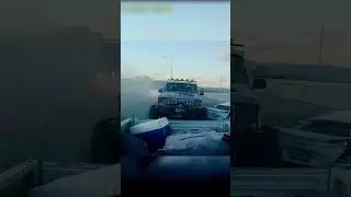 Driver Didn't See the Bus Coming #dashcam #accident
