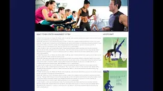 Fitness Center Management | PHP and MySQL Project Source Code | PHP MySQL CRUD Project