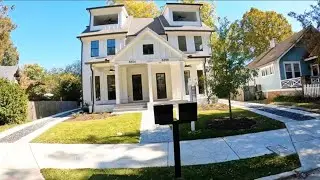 INSIDE Atlanta Homes FOR SALE (Midtown) | New Construction | #atlantarealestate | #AtlantaHomeTour