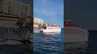 Amazing cruise sailing in mediterranean sea 🌊 | #seaview #sea #shortsfeed #shorts #viral #travel