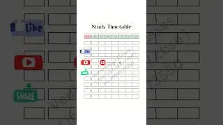 study time table for students. #study #studytimetable #studytime #studytimetelugu #tsinter #apinter