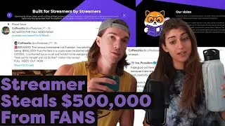 Streamer STEALS $500,000 from FANS