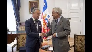 El Lehendakari I&ntilde;igo Urkullu se re&uacute;ne con el Presidente de Chile Sebasti&aacute;n Pi&ntilde;era