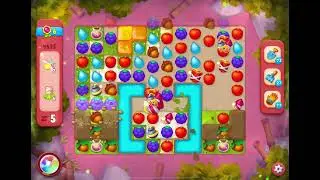 GardenScapes Level 4525 no boosters (16 moves)