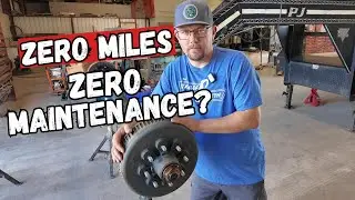 Zero Miles Doesn't Mean Zero Maintenance.  Check Those Trailer Hubs!