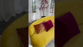 Bold colors Sofa styling