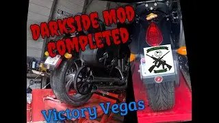 Did I Make a Mistake Changing My Victory Motorcycle Tire to the Darkside?  Time-Lapse Install