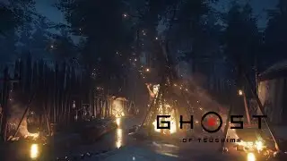 MONGOL CAMP | Campfire & Rain Sounds, Throat Singing | ASMR Ambience