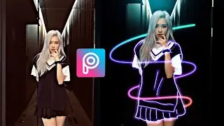 PicsArt Neon Clothes | PicsArt Neon Light Effects | PERVY SAGE