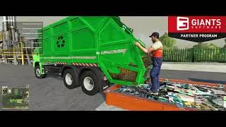 FS19 - TCBO Mining Construction Economy - New mod MAN Garbage truck