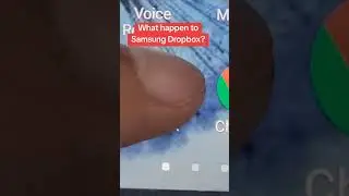 What happen to Samsung Dropbox. #samsung #dropbox #samsunggalaxy #shorts