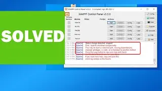 SOLVED "Error: Apache Shutdown Unexpectedly" | XAMPP & MySQL Fixes