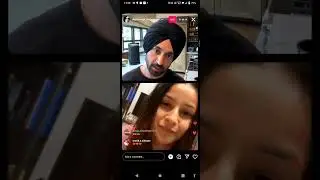 Diljit Dosanjh and Shehnaaz Gill live on Instagram| New Movie | Pb 37 Media