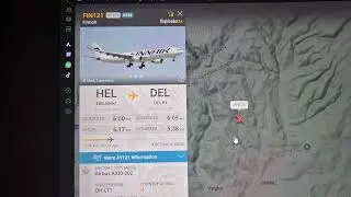 Finnair, FIN121, HEL-DEL. 