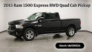 2015 Ram 1500 Express RWD Quad Cab Pickup VIN: 1C6RR6FT4FS650620 Stock: UM10652A